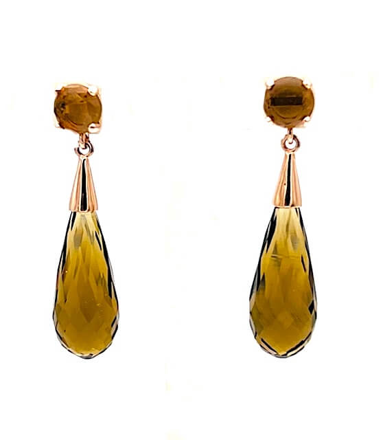 Drop earrings in 925 silver and crystals art.505864