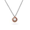 Light Point Solitaire Screwdriver 6 Wire Yellow Gold 9kt with Colorless Diamond 0.23ct Art. CA100BG-45