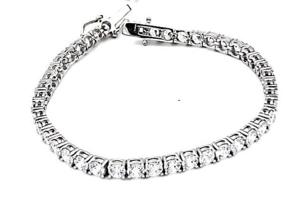Bracciale tennis argento 925% e cristalli Art. 605502
