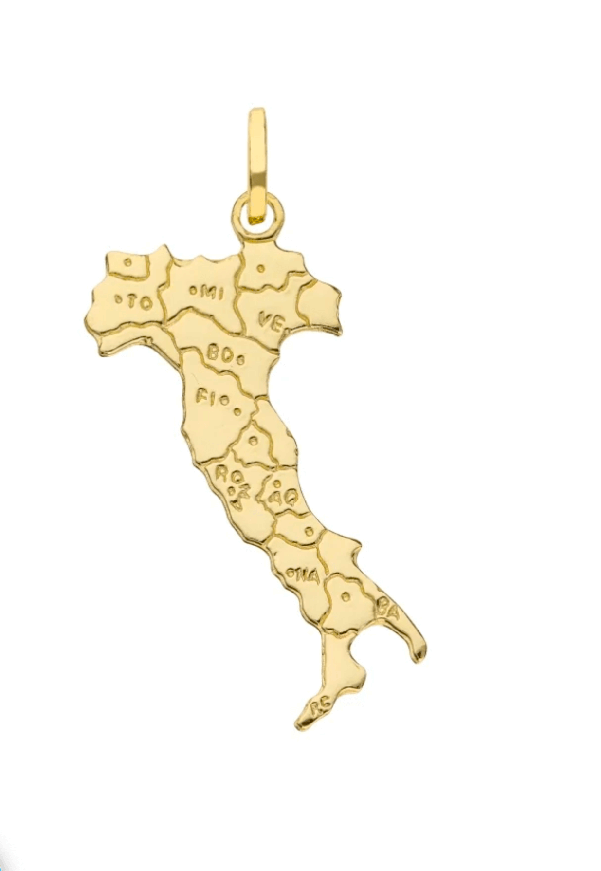 Pendant Italy Yellow Gold Art. PENDITALIA