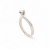 Anello solitario oro e diamanti  ABBRACCI art.AN3012-1