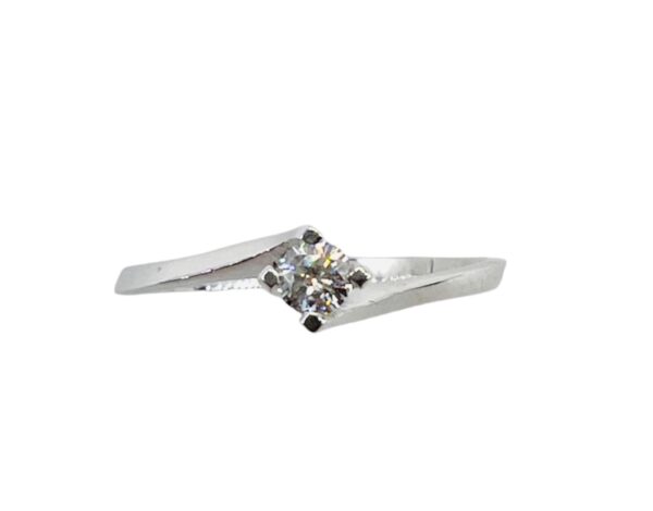 Anello solitario  SGUARDI oro e diamanti  Art.AN2901-1