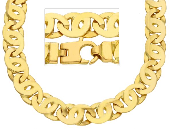 Collana girocollo uomo oro 750% GR. 80,45 ART. MOA200GG50