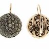 Orecchini Toppa Oro e Diamanti art. 512336