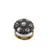PhotoRoom 20230210 150908 gioielleria palermo Yellow gold patch ring 750% diamonds ART. TOPAN07