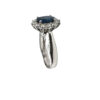 Anello zaffiro e diamanti in oro BON TON Art. AN1968