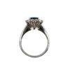 Anello zaffiro e diamanti in oro BON TON Art. AN1968