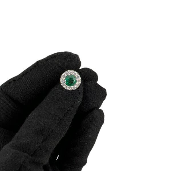 Emerald Diamonds and Gold Earrings BELLE EPOQUE Art. ORSM01 Emerald Diamonds and Gold Earrings BELLE EPOQUE Art. ORSM01