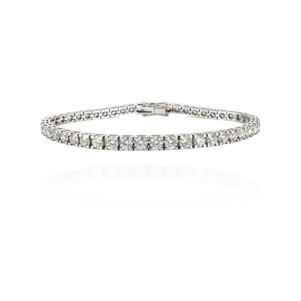 Bracciale tennis di diamanti e oro DESIDERIO art. BR141