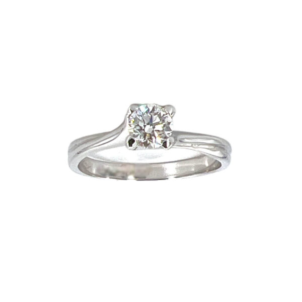 Anello solitario SGUARDI oro e diamanti Art. TR40