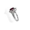 Ruby ring diamonds and gold Belle Epoque Art. AN743