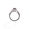 Ruby ring diamonds and gold Belle Epoque Art. AN743