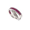 Diamond and gold rubies ring Art. 10A120F1240