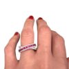 Diamond and gold rubies ring Art. 10A120F1240