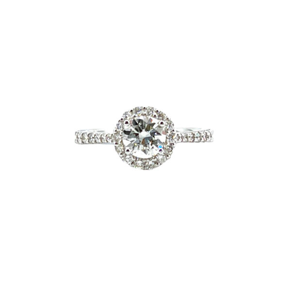 Anello solitario di diamanti  COLLEZIONE BACI art.AN2033