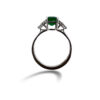 Emerald diamond ring GEMME Art. ANSME59