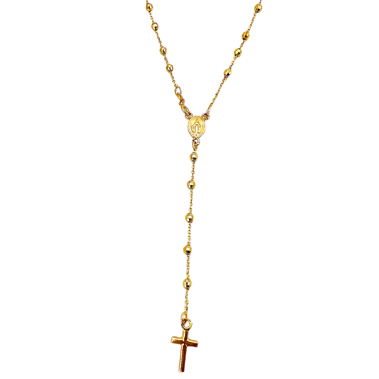 Collana catena Rosario oro giallo  Art. ROOG11