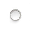 White gold ring with diamonds BAGUETTE Art. 3013