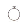 Anello solitario  diamanti oro bianco TULIPANO Art. AN3051-12