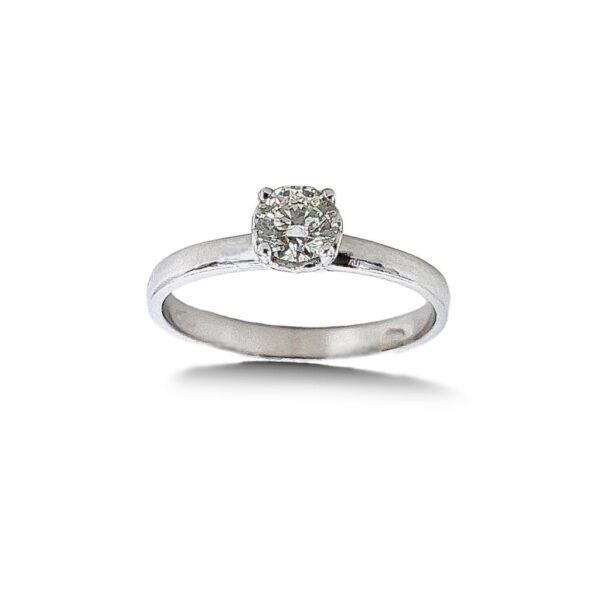 Anello solitario oro e diamanti  CUPIDO Art.AN3066