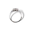 Anello trilogy di diamanti oro bianco SOGNO art.AN2937