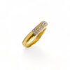 Anello oro giallo  e diamanti Art. R11651A-19
