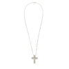 White gold cross and NARCISO diamond pendant Art. GR083