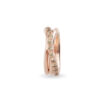 Anello Filodellavita Prezioso 3 fili e Diamanti Brown da 0.80ct art. AN322RBR