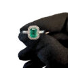 Anello smeraldo e diamanti BELLE EPOQUE Art.AN2632