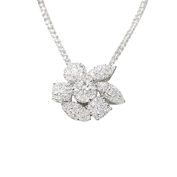 PONTE VECCHIO JEWELLERY pendant gold and diamonds Art.GR112WP