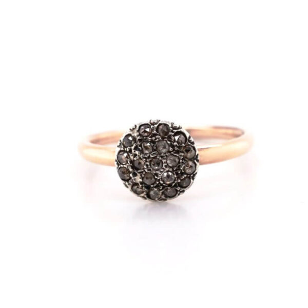 Anello Toppa Oro e Diamanti Art. 518232