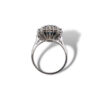 Blue gold sapphire ring and BON TON diamonds Art. AN1393