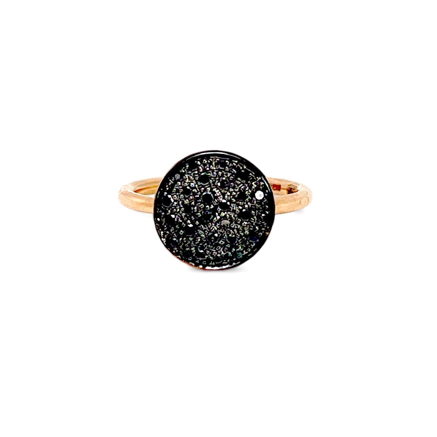 Anello oro rosa e diamanti TOPPINA  Art. 7771BK