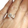 Anello con Acquamarina e diamanti GEMME art. AN2923