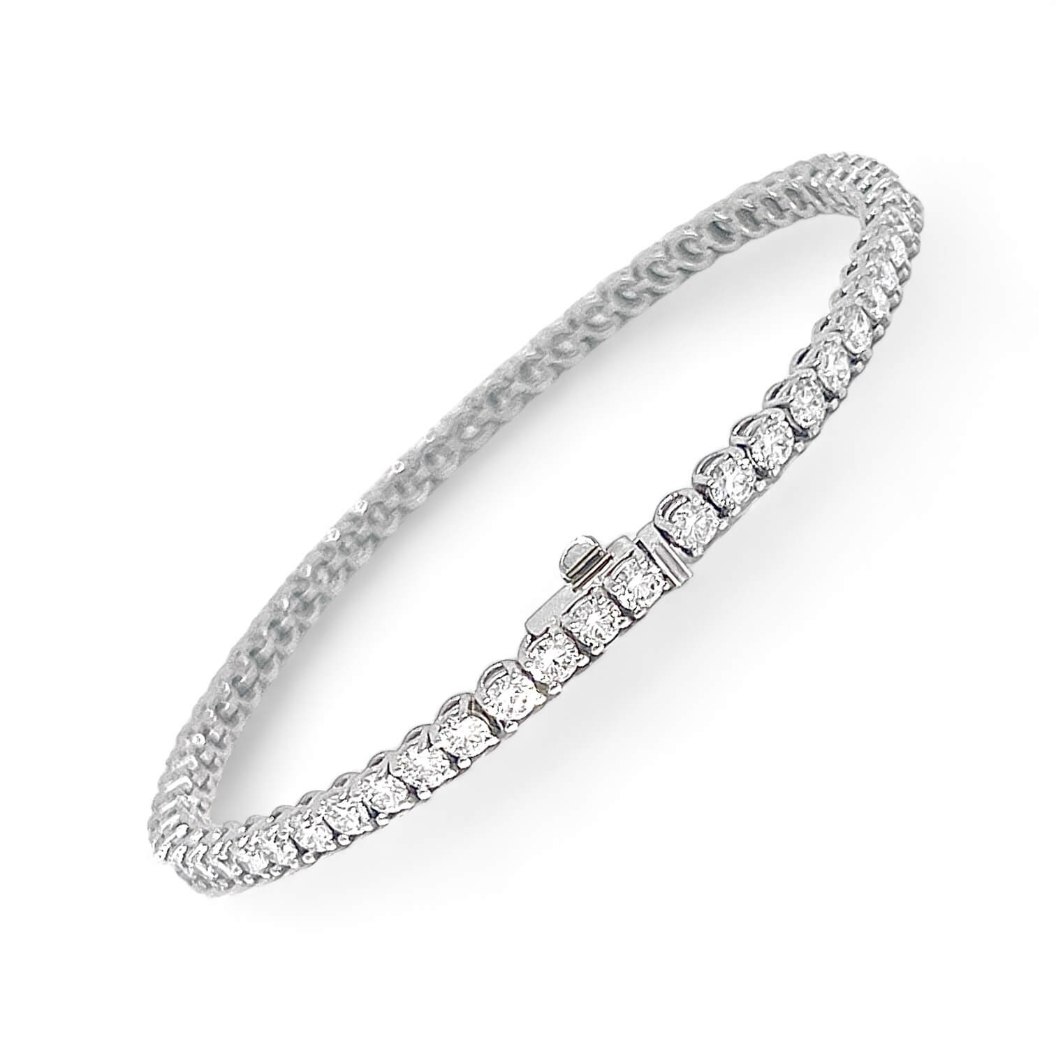 Bracciale Tennis di  diamanti e oro DESIDERIO Art.BR090
