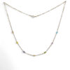 Collana girocollo catena con quarzi Art. MASGR20