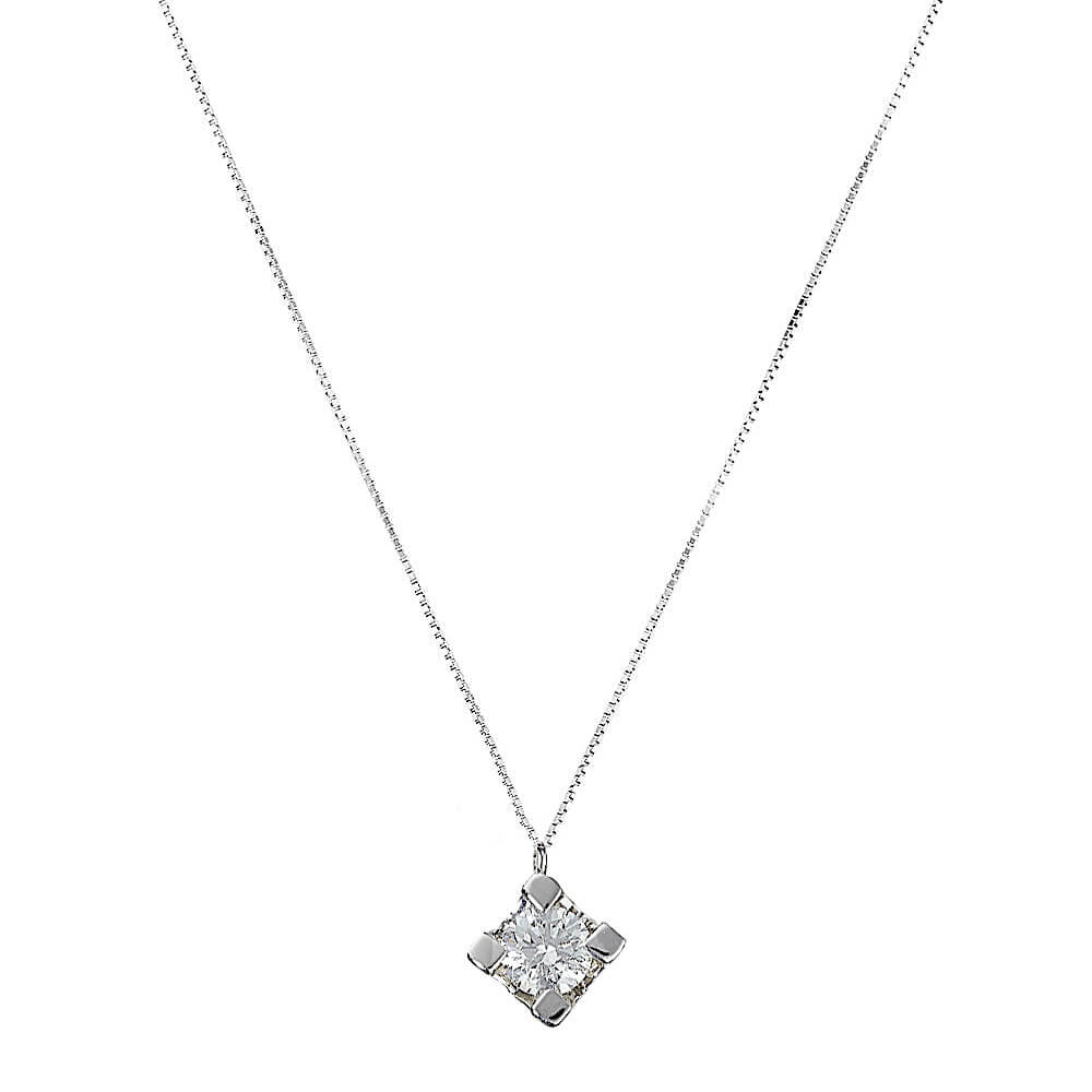 Girocollo punto luce oro  e diamanti DESIDERIO Art. GIRCIP101