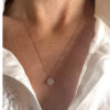 SILK white gold diamond light point pendant art. CD399