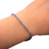 Bracciale tennis ZAFFIRI e oro art. BR526