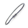 Bracciale tennis ZAFFIRI e oro art. BR525