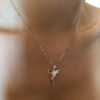 Pendente croce con diamanti art. CC1686