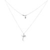 Pendente croce con diamanti art. CC1686