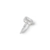 Solitaire ring with baguette diamonds art. R5087