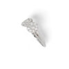 Anello trilogy pavè di diamanti SETA Art. R7018