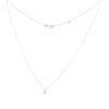 White gold diamond light point pendant DREAM art. CD1106-2