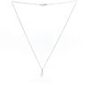 Diamond and gold pearl pendant art.CDP28