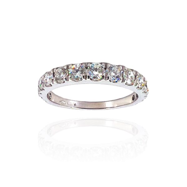 Anello veretta con diamanti e oro LOVE Art.CIP7797