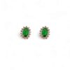 Orecchini smeraldi e diamanti BON TON Art.7699/OSG