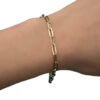 Bracciale a catena in oro giallo art. BRCAT2
