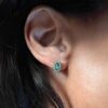 Orecchini smeraldi e diamanti BON TON Art.7699/OSG